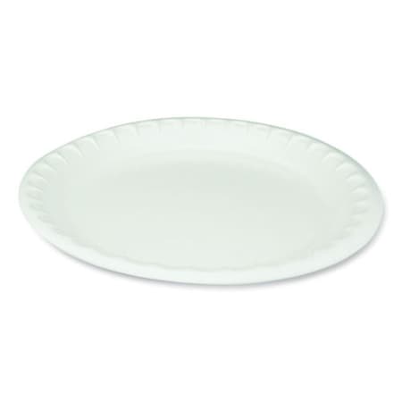 Pct 10.25 in. Laminated Foam Dinnerware Plate, White 0TK10010000Y